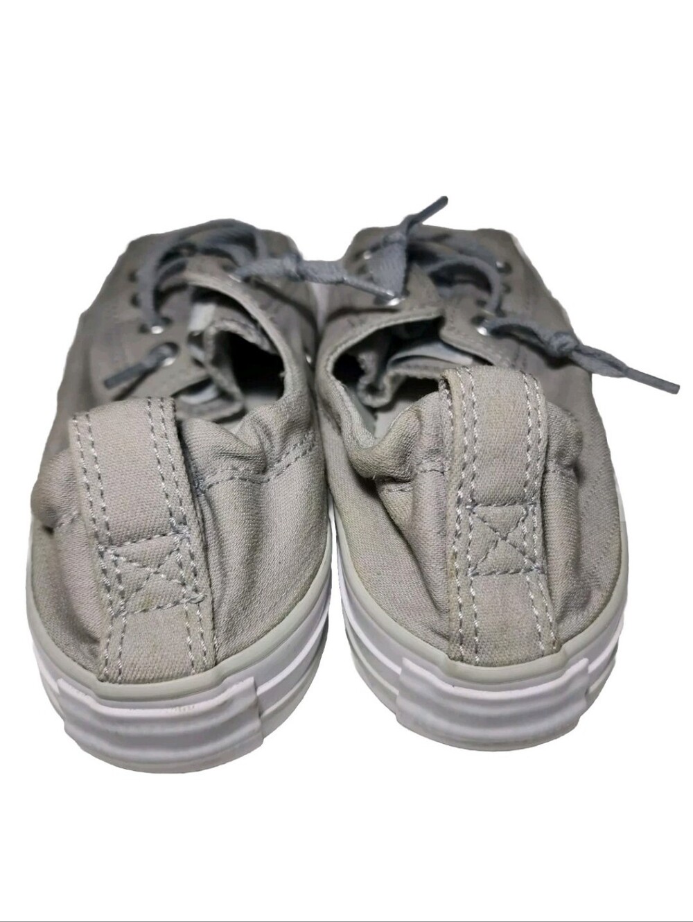 Women's Converse All Star Shoreline Stretch Heel Sneaker Shoes Gray Size 6.5 EUC - Picture 4 of 6
